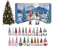 Missmisq Calendario 'Avvento - Conto Alla Rovescia Decorazione Giocattoli Gnomi | Decorazione Natalizia Da Scrivania Per Tutta La Famiglia