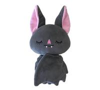 Missmisq Pipistrello di peluche - Peluche di Halloween che abbraccia animali morbidi da 18 cm,Bomboniera per il divano della camera da letto, il seggiolino per l'auto e la cameretta dei bambini,
