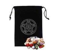 Missmisq Sacchetti per Tarocchi, Misteriosa custodia per carte dei tarocchi della magia nera, Durevoli sacchetti di carte dei tarocchi per carte da gioco da tavolo per divinazione delle streghe, borsa