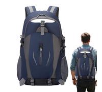 Missmisq Zaino Trekking Giornaliero 40L,Zaino 40 Litri Escursionismo Esterno | Impermeabile Rifrangente per Uomo Donna Sport Viaggio Outdoor Ciclismo Escursionismo