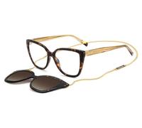 Missoni Occhiali da Sole MIS 0133/CS Havana Gold/Brown Shaded Folding Clip On 54/16/145 donna