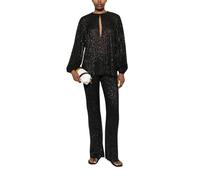 Missoni - Dritto Semi Trasp Pantaloni - - Trousers - Donna - Nero - L