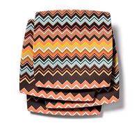 Missoni for Target - Set di 4 piatti piani in melamina, motivo a zig zag