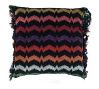 MISSONI HOME CUSCINO PIUMA PIUMINO ASSOPIUMA NOMITE RICAMATO FRANGE VERBENA 160