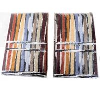 MISSONI HOME DUE ASCIUGAMANI BATH TOWELS HANDTUCHER COTONE 70x115cm JEFF 160
