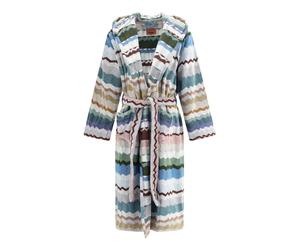 Missoni Home - Miglior Accappatoio con Cappuccio in Cotone Terry a Zig Zag - - Nightwear & Lounge - Uomo - Multicolore - M