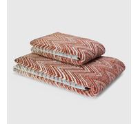 Missoni Home Set 1+1 asciugamani Bagno STONE 156 zig-zag
