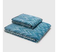 Missoni Home Set 1+1 asciugamani Bagno STONE 174 zig-zag