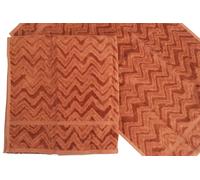 MISSONI HOME SET 2 SPUGNE COTONE " REX 59 " MONOCOLORE TERRACOTTA