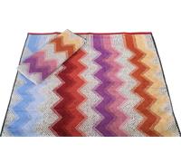 MISSONI HOME SET ASCIUGAMANI COTONE ECOLOGICO 40x70cm 70x115cm SELMA 156