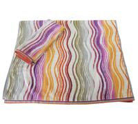 MISSONI HOME SET OPITE + ASCIUGAMANO COTONE BORDI RICAMO AI LATI PEGGY 159