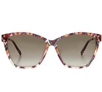 Missoni Mis 0003/s Occhiali Da Sole Donna Viola Geometrico Marrone 56mm