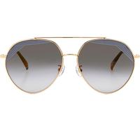 Missoni Mis 0015/s Occhiali Da Sole Donna Oro Pilot Grigio 60mm