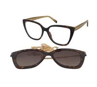 Missoni Occhiali da Sole MIS 0133/CS Havana Gold/Brown Shaded Folding Clip On 54/16/145 donna