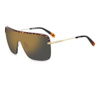Missoni Mis 0139/s Occhiali Da Sole Donna Oro Squadrato Oro 99mm