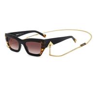 Missoni MIS 0151/S Women's Sunglasses - 53mm, Black Havana Frame with Brown Gradient Lenses
