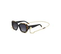 Missoni Donna Missoni MIS 0168/G/S WR7/9O Occhiali da sole Acetato Nero / Havana Grigio Squadrata Sfumato
