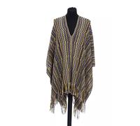 Missoni Multicolor Wool Women Poncho - Unisex