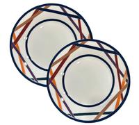 Missoni Nastri Multicolor Set 2 Soup Plate 22 cm