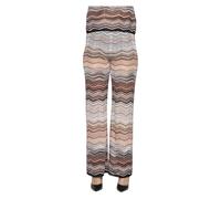Missoni - Pantaloni a gamba larga a spina di pesce in lurex - - Trousers - Donna - Multicolore - S