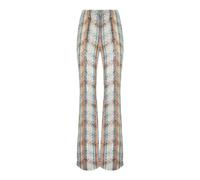 Missoni - Pantaloni a zampa Multi-Technique in misto viscosa lamé - - Trousers - Donna - Multicolore - M