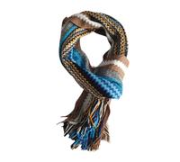 Missoni Stola Fantasia Geometrica Blu Lana