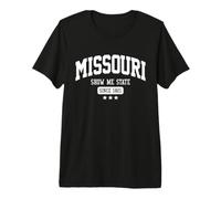 Missouri Show Me State Athletic d'Epoca dal 1821 Arch Maglietta Premium