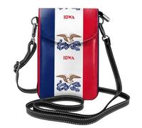 Missouri State Flag Questa borsa a tracolla leggera e unisex con patta libera le mani ed è adatta per viaggi, vacanze e uso quotidiano., Bandiera dello stato dell'Iowa, Taglia unica