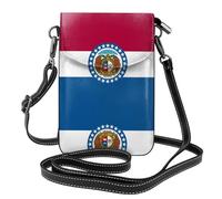 Missouri State Flag Questa borsa a tracolla leggera e unisex con patta libera le mani ed è adatta per viaggi, vacanze e uso quotidiano., Bandiera dello stato del Missouri, Taglia unica