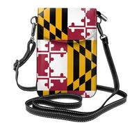 Missouri State Flag Questa borsa a tracolla leggera e unisex con patta libera le mani ed è adatta per viaggi, vacanze e uso quotidiano., Bandiera dello stato del Maryland, Taglia unica