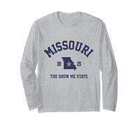 Missouri The Show Me State Vintage Pride Maglia a Manica
