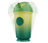 Mist Fan - Cute Milk Tea Cup Handheld, 5 Speeds, USB Rechargeable, Humidifi