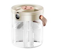 Mist Umidificatore - Wireless Digital Umidificatore | Home Moisture Device With Three Nozzle Spray System, Indoor Climate Control For Bedroom Bathroom Living Space, Household Air Care Unit