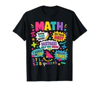 Mistakes Help You Grow Math Teacher Back To School Classroom Maglietta