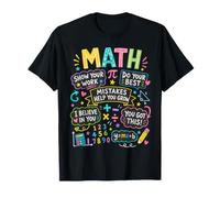 Mistakes Help You Grow Math Teacher Back To School Classroom Maglietta