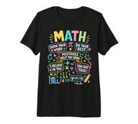Mistakes Help You Grow Math Teacher Back To School Classroom Maglietta Premium