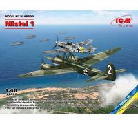 Mistel 1, WWII German Composite Aircraft 1:48 Plastic Model Kit ICM