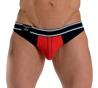 Mister B URBAN Manhattan Jockstrap, Tanga Uomo, Rosso/Nero