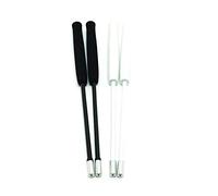 Mister Babache - Bacchette in Carbonio per Diabolo, 0140, Nero