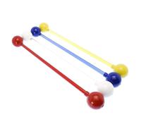 Mister Babache Baton del Diavolo Atomium Bianco/Rosso Adulto Unisex 675 mm