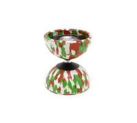 Mister Babache Bianco/Rosso/Verde Diabolo Singolo Arlecchino Medium, JDAM_GBlanc