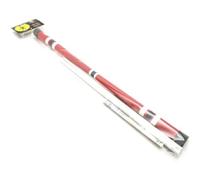 Mister Babache- Blister contenente Un Bastone del Carrello e Un Paio di Bacchette e Un Manuale di Istruzioni (Lingua Italiana Non Garantita), MBBLJBD_GRouge