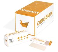 Mister Canapa, Box Carta da Origami in Canapa, Modello Cigno, 2500 Fogli 4,4 x 10,8 cm