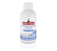 Mister Clean, Profumo Concentrato per Bucato Muschio Bianco 250 ml, fragranza avvolgente e persistente, ideale per tutti i capi, fino a 35 lavaggi