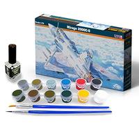 MISTER CRAFT HOBBY KITS Mistercraft Mirage 2000 C-5, scala 1:72, kit di montaggio in plastica, con colla, modello in plastica, istruzioni per il montaggio, set con colori, 203 x 127 mm