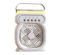 Mister Fan Portable - Water Misting Humidifier Fan, 3 Speed Personal Cooler | 450ML Tank Portable Handheld Mist -Device, Lightweight Cooling Gadget for Students Men Women Teens Elderly Adults