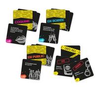 Mister Gadget Gioco Alcolico delle Confidenze Fun e Trasgressiva Nero | Carta, gioco alcolico delle confidenze, 8x8 cm, divertimento fun e trasgressivo, serate, nero