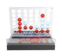 MISTER GADGET, MG3537, Gioco del 4 in Serie LED Trasparente, Gioco del 4 in Serie LED Trasparente, Colori: Rosso, Blu, Trasparente, Nero, Gioco per Adulti e Bambini