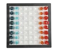 MISTER GADGET, MG3543, Gioco di Scacchi Trasparenti LED, Scacchiera Illuminata, Pezzi Neri, Blu e Bianchi, Design Moderno ed Elegante per Giocatori Appassionati