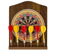 MISTER GADGET, MG3719 - Set di freccette in legno elegante, di precisione ottimale, facile da usare, durevole, ideale per regalare, perfetto per serate tra amici, 25 x 21 x 4 cm, colore marrone,